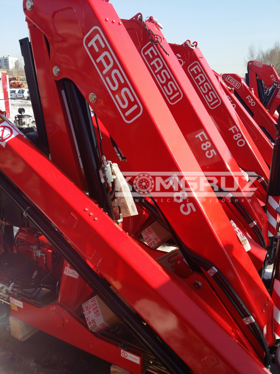 Бортовой Урал Next 4320 c кму Fassi F85B.0.22 фото