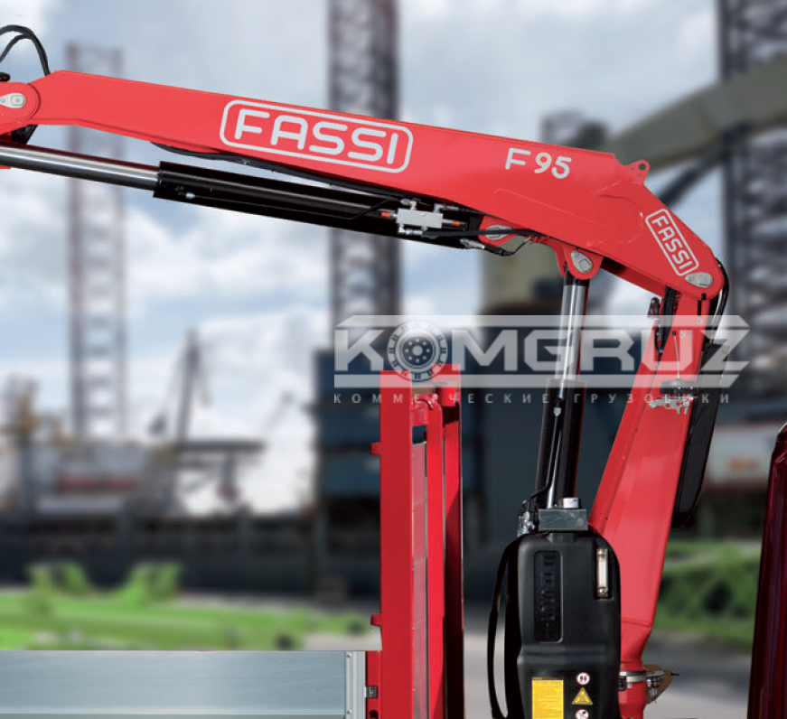 Бортовой Урал Next 4320 c кму Fassi F95B.0.22 фото