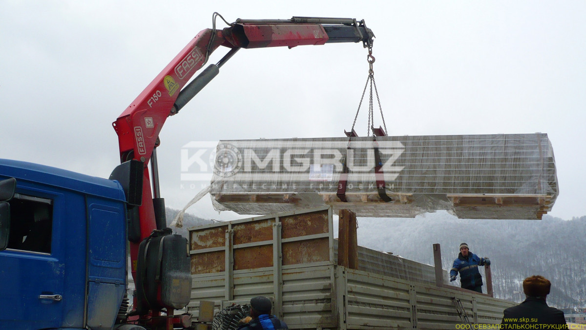 Бортовой Урал Next 4320 c кму Fassi F155A.0.22 фото