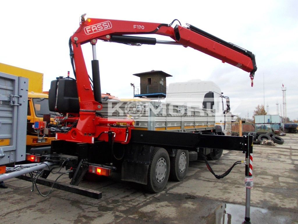 Бортовой Урал Next 4320 c кму Fassi F175A.0.22 фото