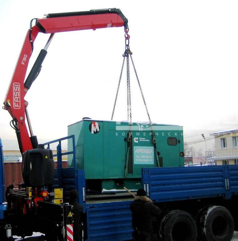 Бортовой Урал Next 4320 c кму Fassi F195A.0.22 фото