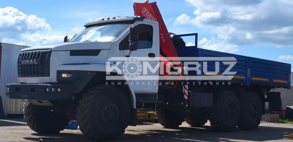 Бортовой Урал Next 4320 c кму Fassi F215A.0.22 фото
