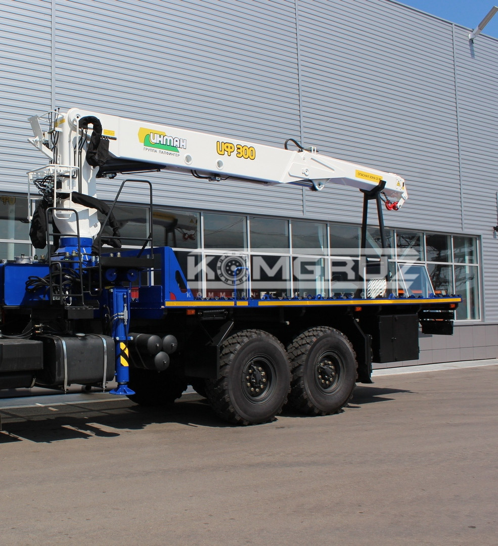 Бортовой Урал Next 4320 c кму Инман ИФ-300