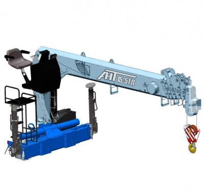 Седельный тягач КАМАЗ 65115 (6х4) с КМУ АНТ 15-5ТЛ