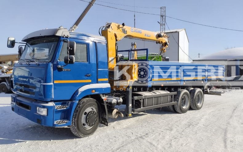 Самосвал КАМАЗ 43118  с КМУ XCMG KSQS125-4