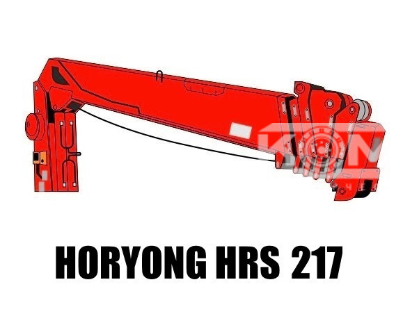 Самосвал КАМАЗ 43118 с КМУ HORYONG HRS 217