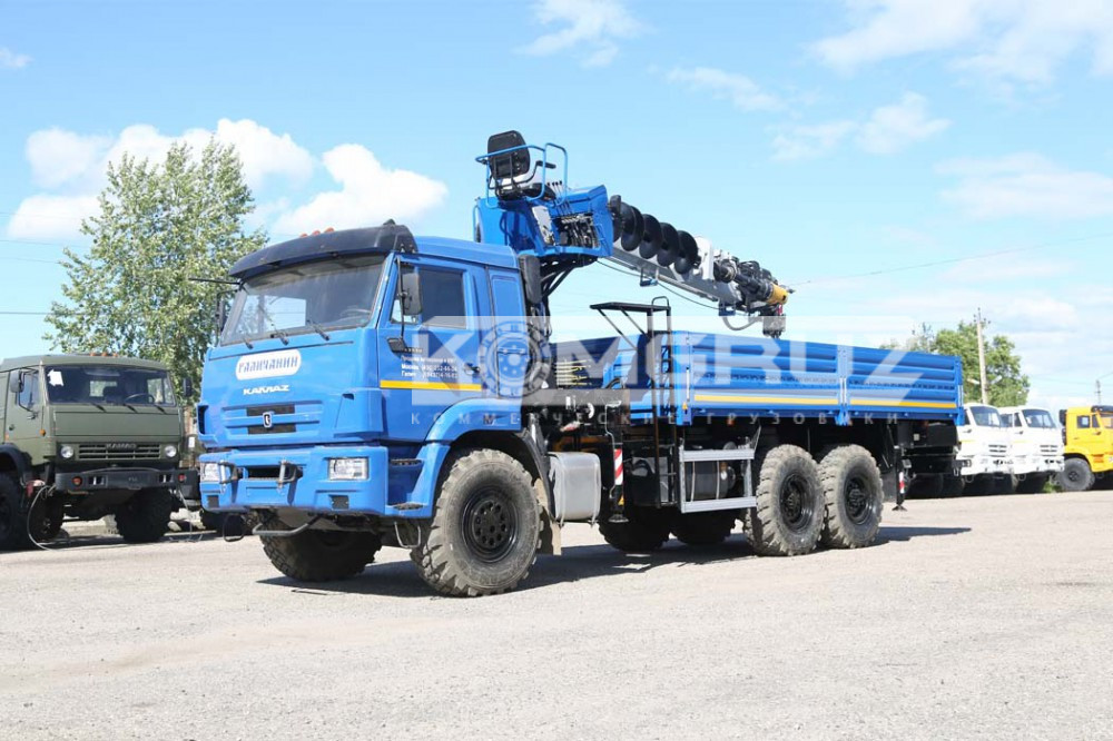 БКМ КАМАЗ 43118 с БКУ ГАЛИЧАНИН КМУ-150