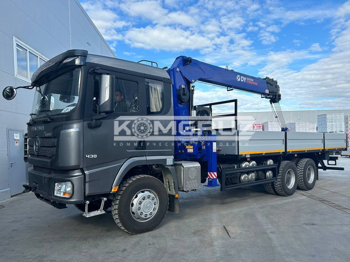 Бортовой Shacman 6x4 c КМУ DongYang ss2037