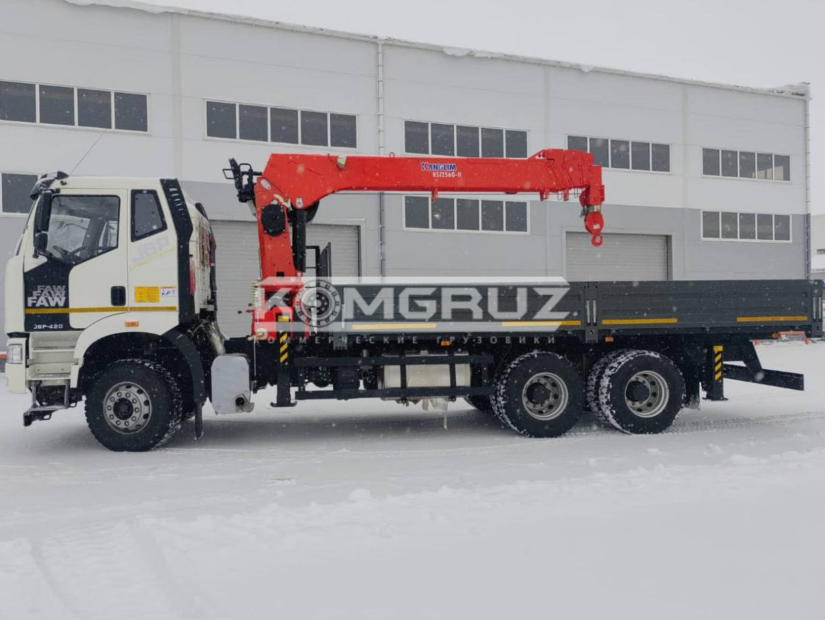БОРТОВОЙ FAW CA3250 С КМУ KANGLIM KS 1256