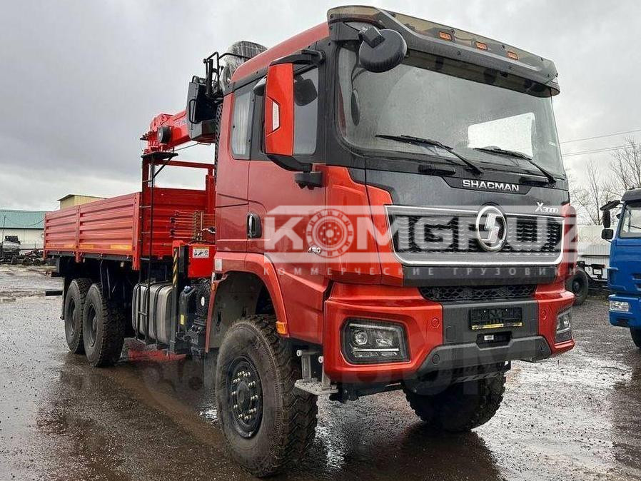 Бортовой Shacman 6x6 c КМУ Kanglim ks1256 g-II
