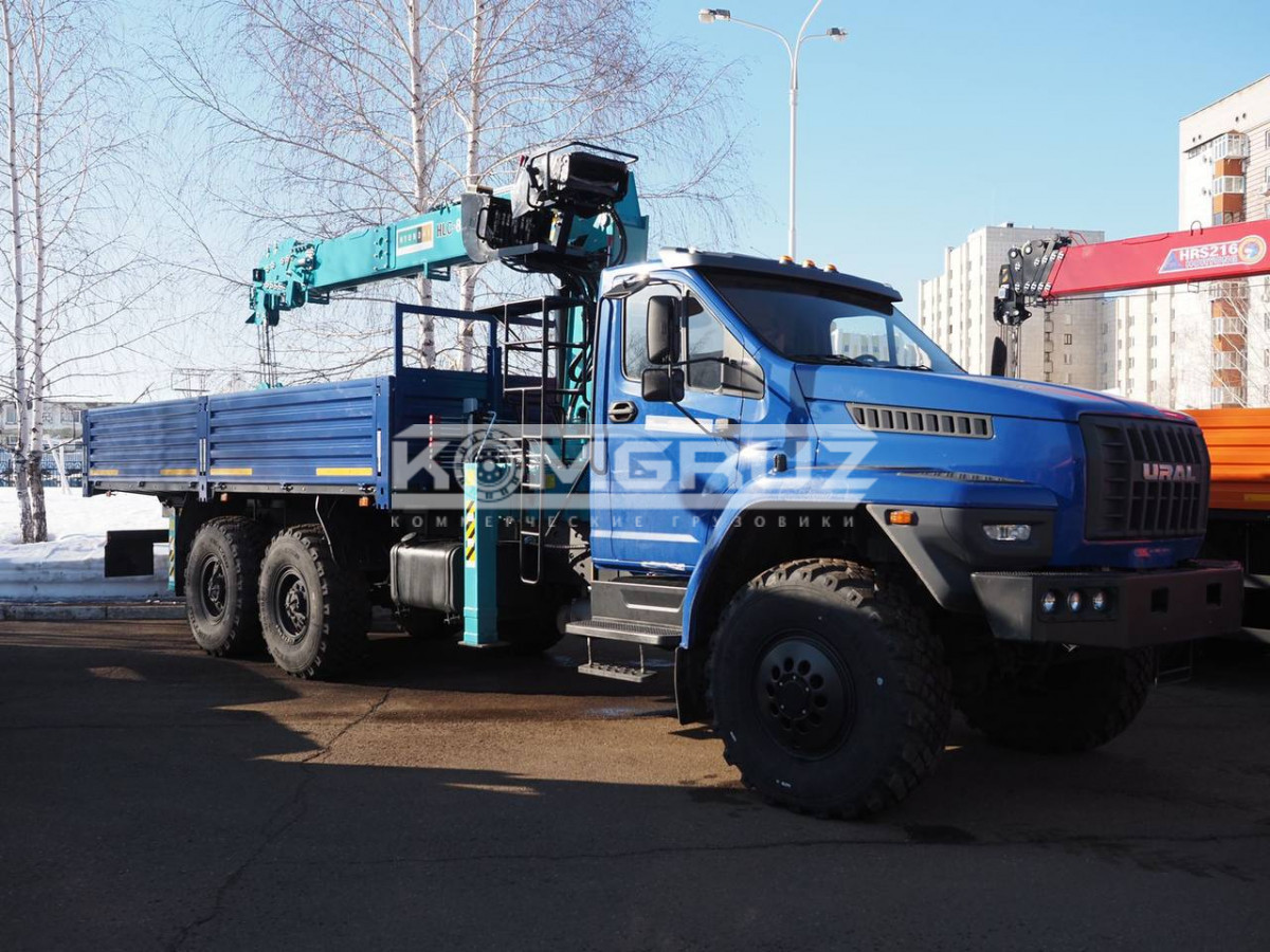 Бортовой Урал Next 4320 c кму HKTC hlc 8027