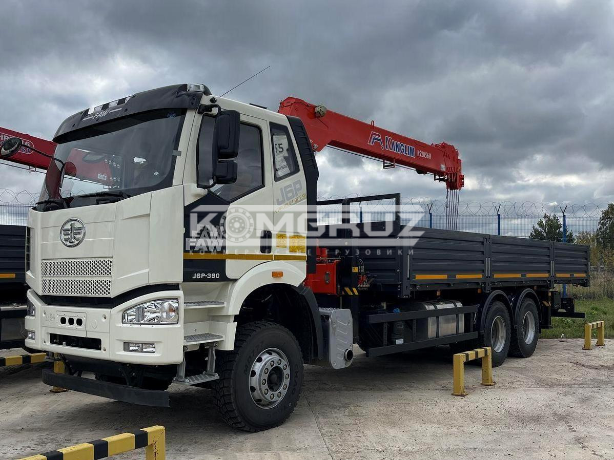 БОРТОВОЙ FAW CA3250 С КМУ KANGLIM KS 2056
