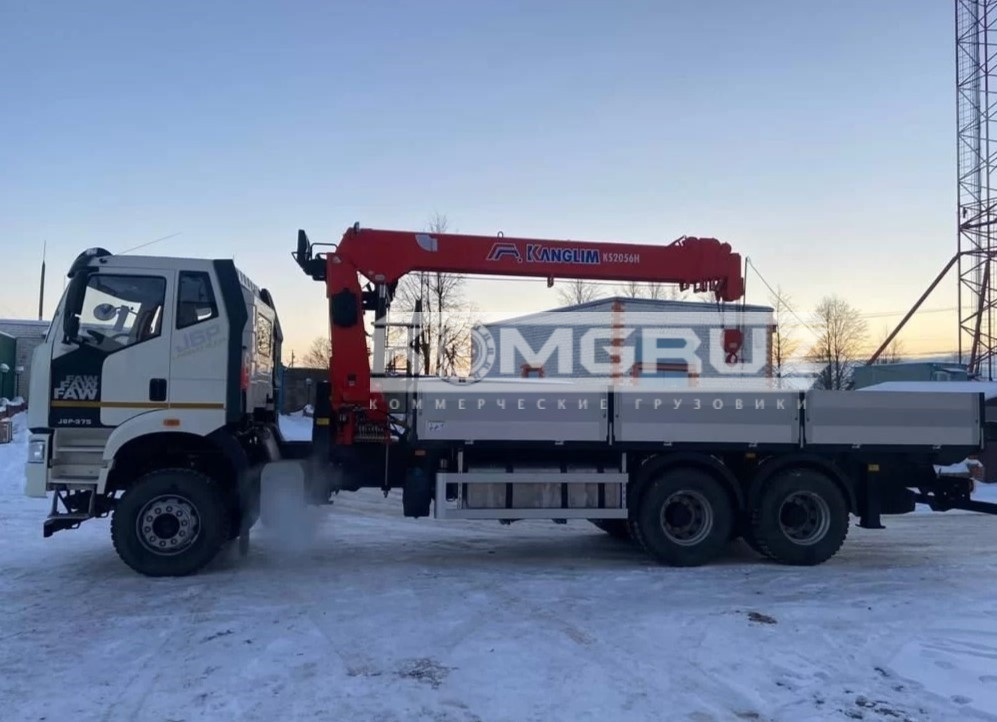 БОРТОВОЙ FAW CA3250 С КМУ KANGLIM KS 2057