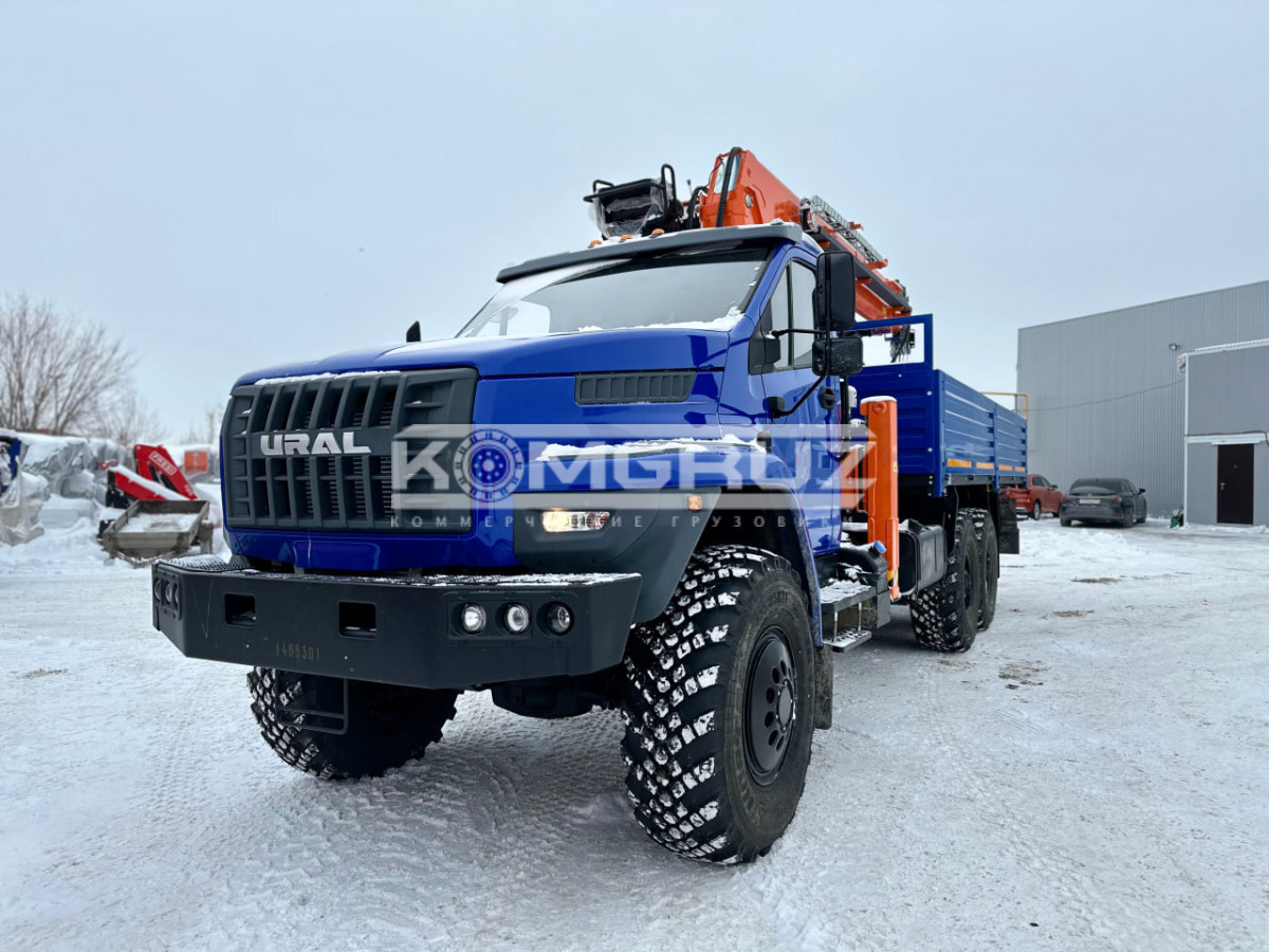 Бурильно-крановая машина Урал Next 4320 с бку Hangil hgc 976 фото