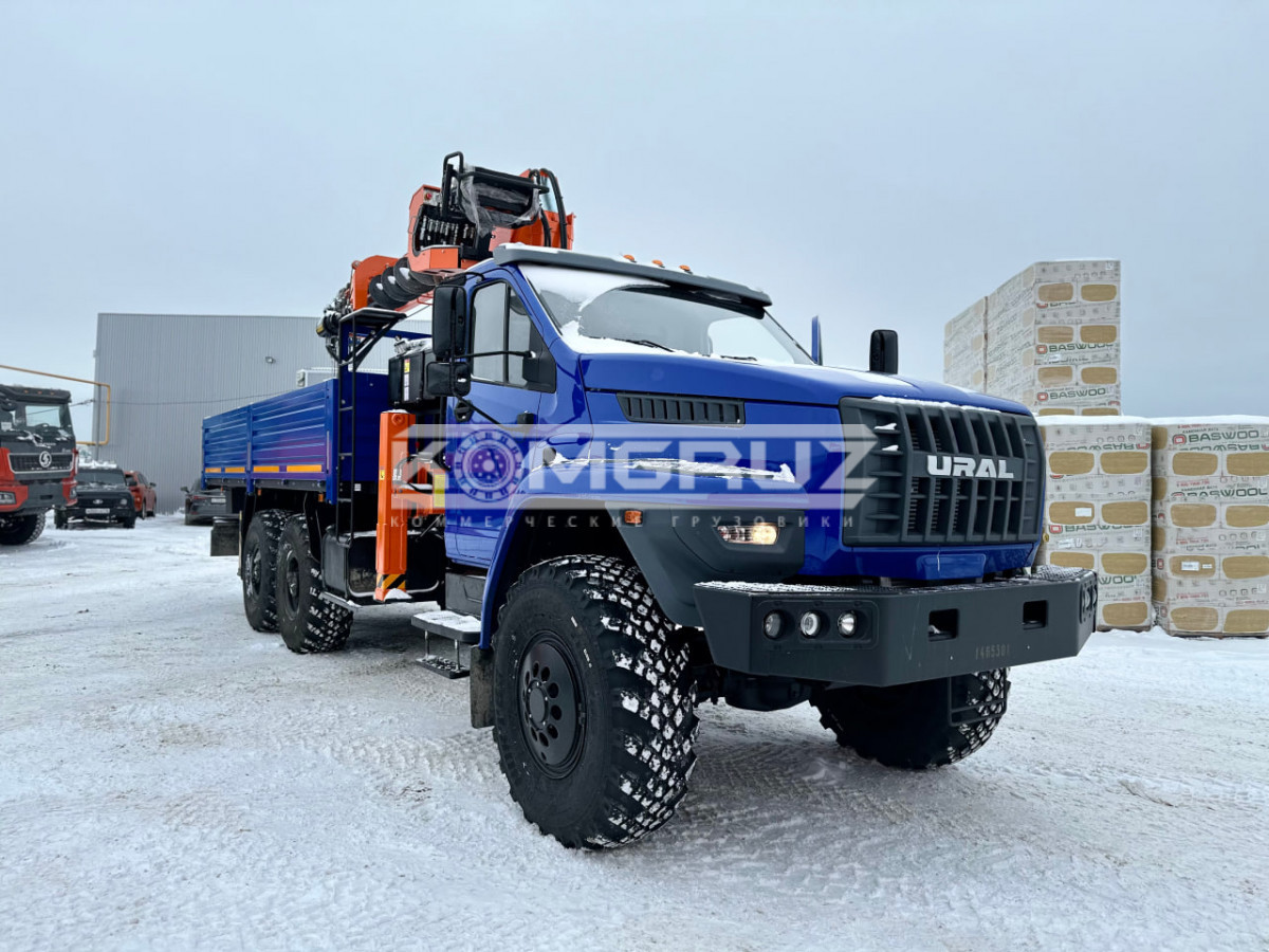 Бурильно-крановая машина Урал Next 4320 с бку Hangil hgc 976 фото