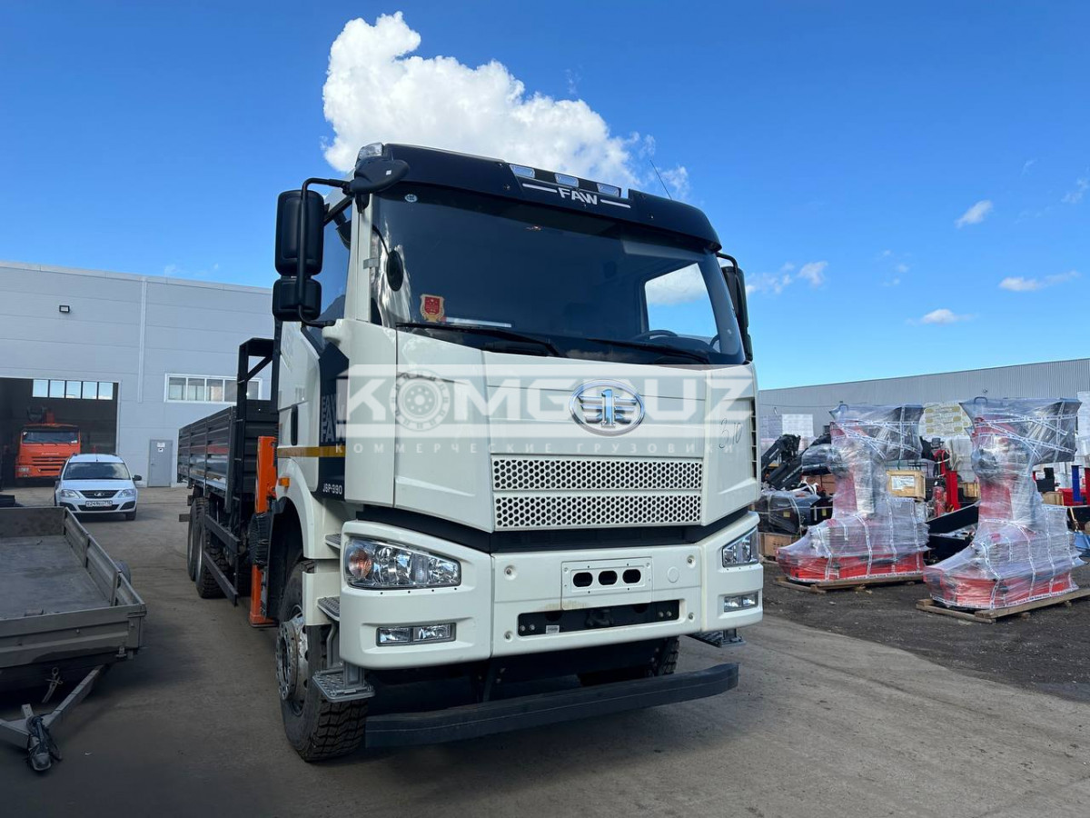 БОРТОВОЙ FAW CA3250 С КМУ HANGIL HGC 1235 фото