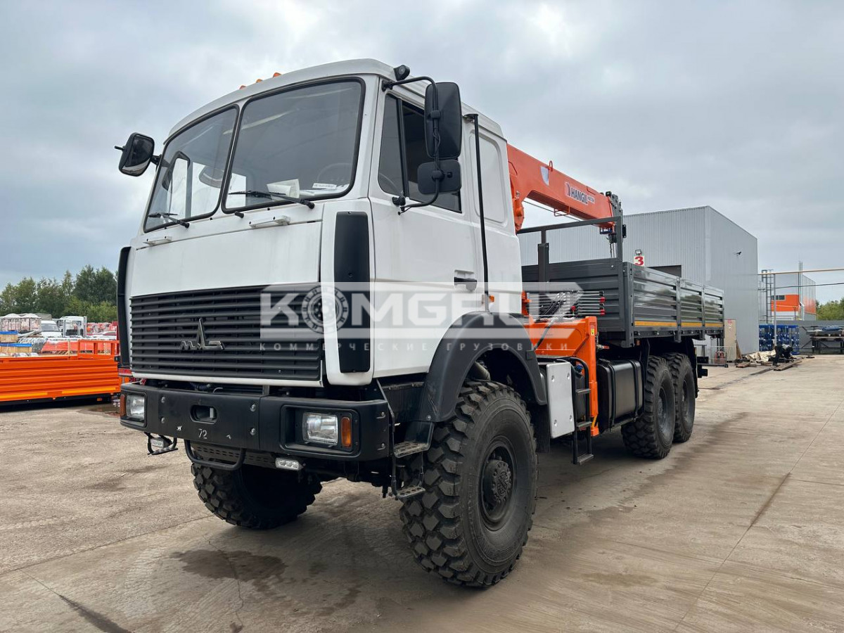 Бортовой МАЗ 6317 с КМУ HKTC HLC 5014