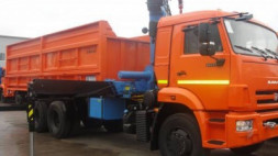 Самосвал КАМАЗ 65115 (6х4) с КМУ Инман ИМ 150N