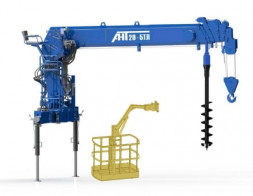 Седельный тягач КАМАЗ 65116 (6х4) с  КМУ АНТ 20-5ТЛ с буром и люлькой – серия М