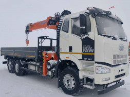 БОРТОВОЙ FAW CA3250 С КМУ HANGIL HGC 756