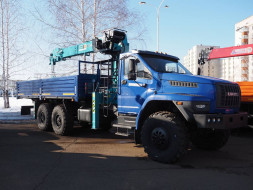Бортовой Урал Next 4320 c кму HKTC hlc 8026