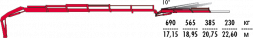 КМУ Fassi F245A.0.25 L102